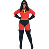 Adult Mrs. Incredible Plus Size Deluxe Costume - The Incredibles