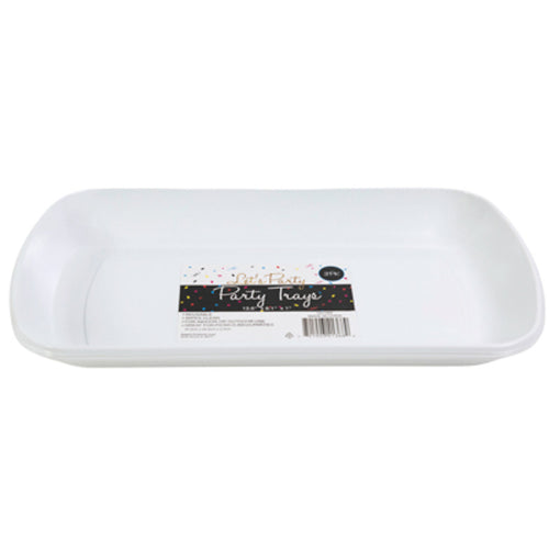 PARTY TRAYS 3PK DISPOSABLE