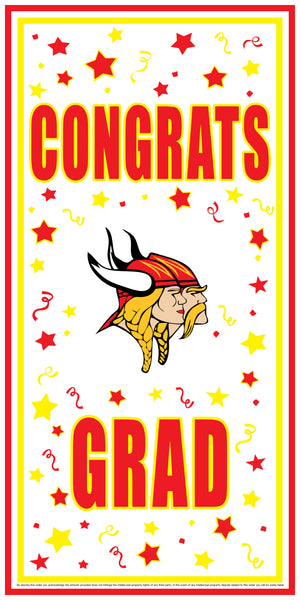 High School Door Banner | Graduation
