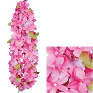 PINK PLUMERIA FLOWER LEI
