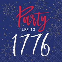 Party Like it's 1776 Beverage Napkins  16ct