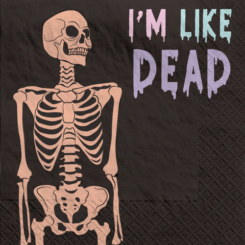Pastel Halloween Beverage Napkins
