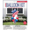 Patriotic Foil & Latex Balloon Yard Sign Kit