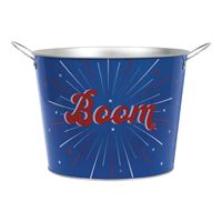 Patriotic USA Metal Tub