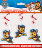 Paw Patrol Hanging Swirl Decorations  26