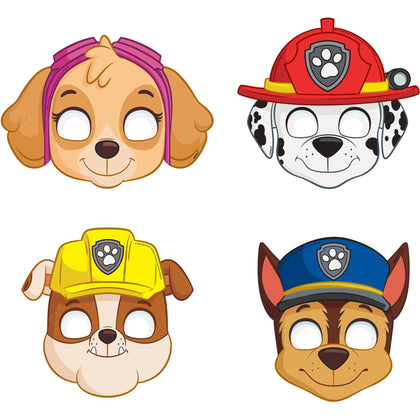 Paw Patrol Party Masks  8ct