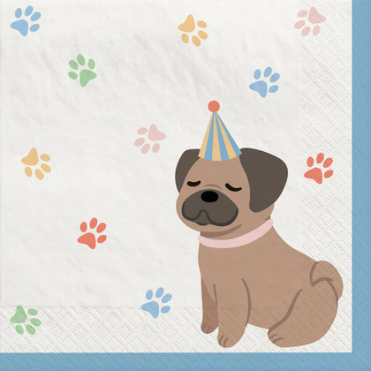 Pawsome Party Luncheon Napkins 16ct