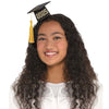 Perfect for celebrating a graduation.
The headband is black with a black and gold mini graduation cap.
This wearable piece features 2025 on the front in gold lettering.
Combine with our balloons, decorations, and other tableware to create the perfect atmosphere for your graduation!