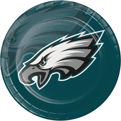 Philadelphia Eagles 9in Paper Plates 8ct