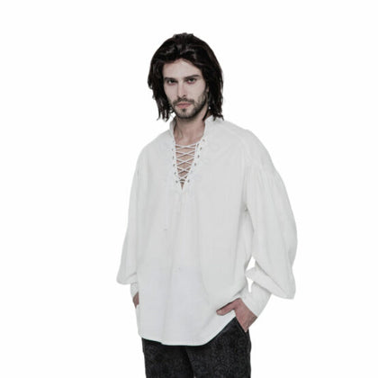 Pirate Long Sleeve Shirt | White