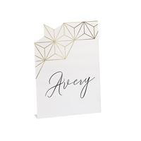 Place Cards  6ct - Foil Stamping