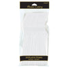 White Plastic Forks 20ct | Solids