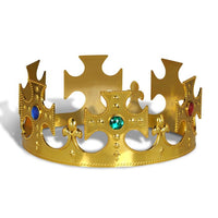 Plastic Jeweled King's Crown