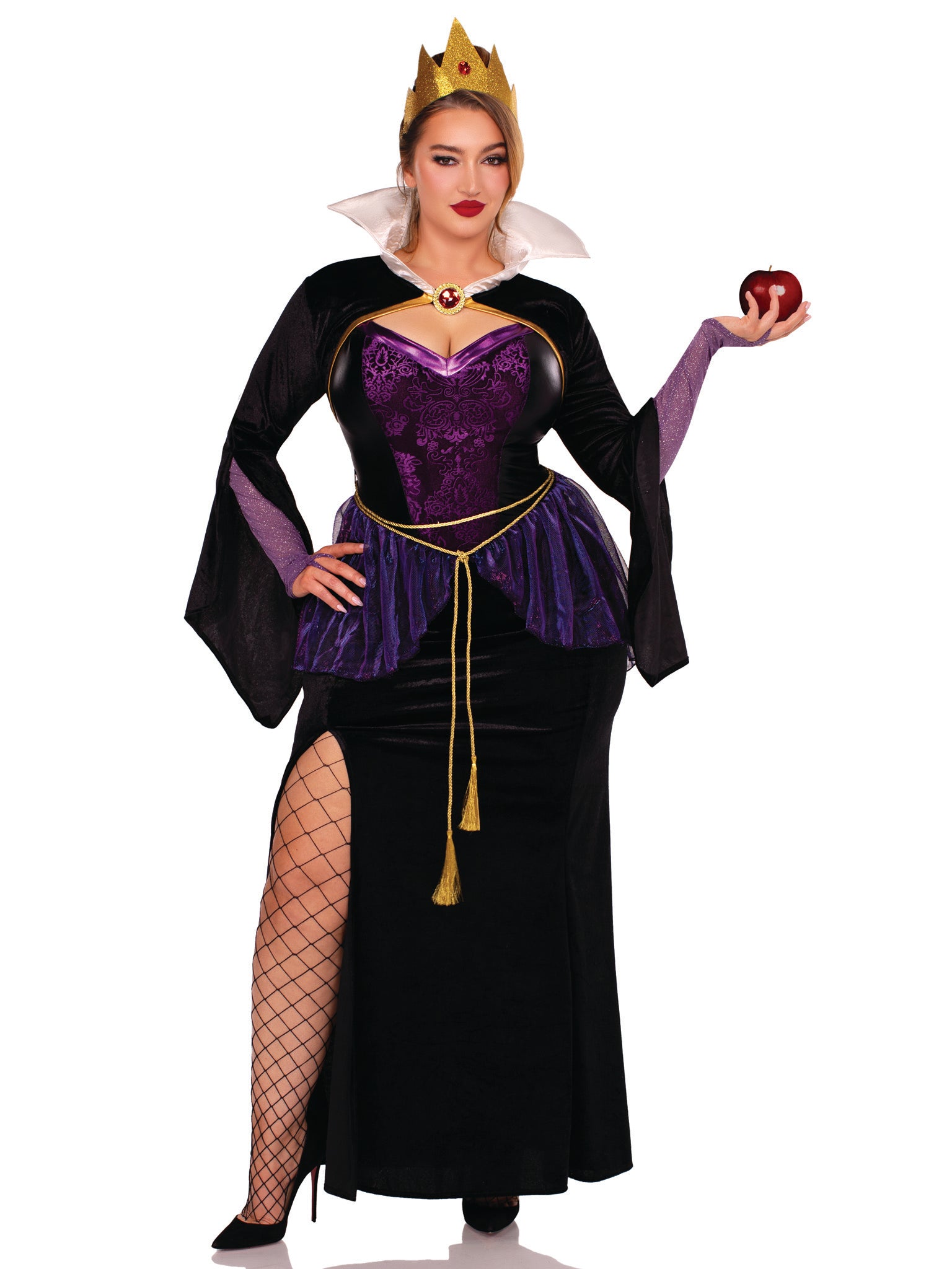 Plus Size 4 PC Evil Queen Costume