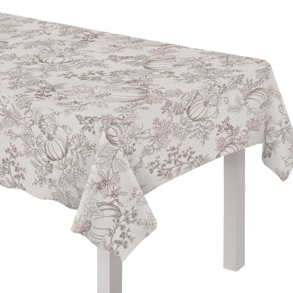 Pumpkin Printed Fabric Table Cover