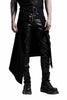 Punk Asymmetrical Overskirt Kilt