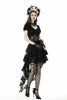 Punk Frilly Lace Swallow Tail Skirt