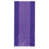 Purple Cellophane Bags  30ct