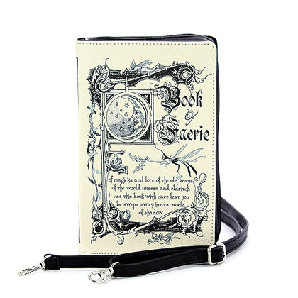 Book Of Fairies Clutch Bag