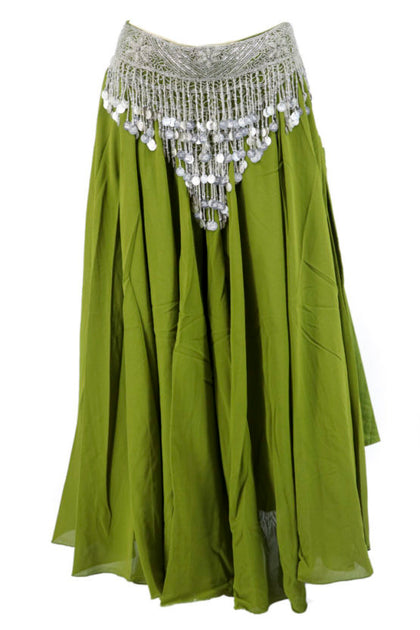 Rayon Coin and Bead Skirt