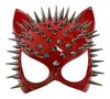 Red Cat Mask with Spike