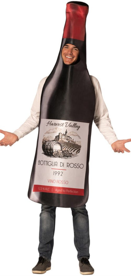 Red Wine Bottle Costume | Adult