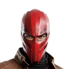 Red Cyberpunk Enforcer Mask
