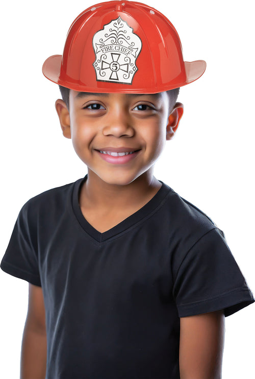 Red Fireman Hat - Child