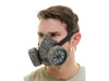 Rhinestone Gas Mask | Silver