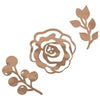 Rose Gold Foil Floral Table Scatter Jumbo Confetti  2oz