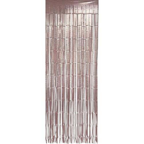 Rose Gold Matte Foil Curtain