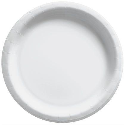 Frosty White  7in Paper Plates 20ct | Solids