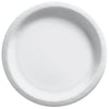 Frosty White Paper 10in Dinner Plates 20ct | Solids