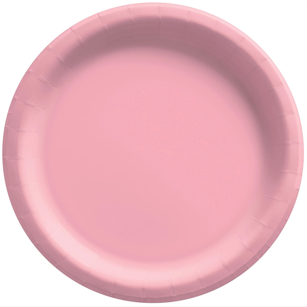 New Pink Paper 7in Cake Plates 20ct | Solids – Fun Services Colorado