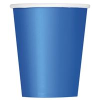 Royal Blue Solid 9oz Paper Cups  20ct