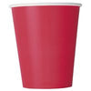 Ruby Red Solid 9oz Paper Cups  20ct