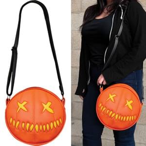 SAM O LANTERN LIT (YELLOW) PURSE TRICK 'R TREAT