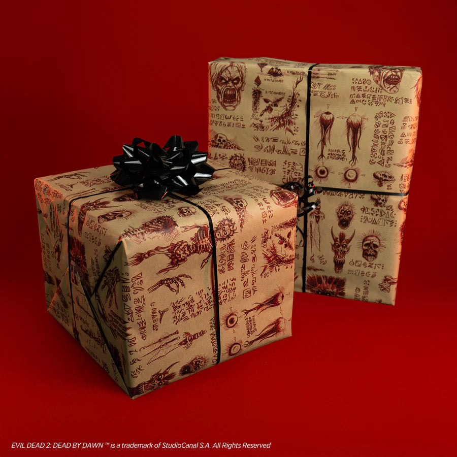 Evil Dead 2 - Necronomicon Wrapping Paper