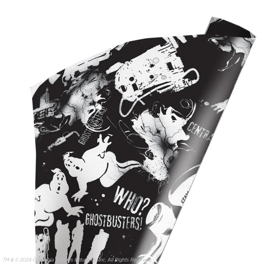 Ghostbusters - Black & White Wrapping Paper