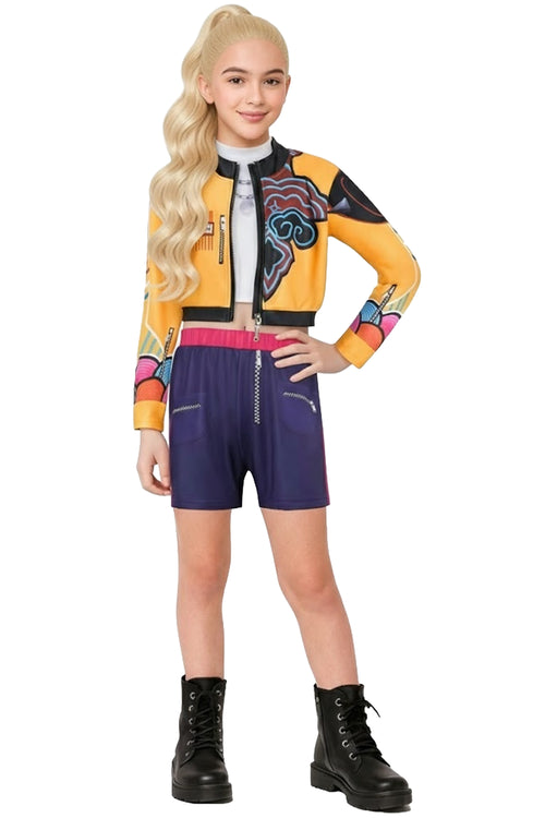 Girls Kpop Hunter Singer Costume
