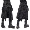 Belted Kilt with Chain and Side Bags