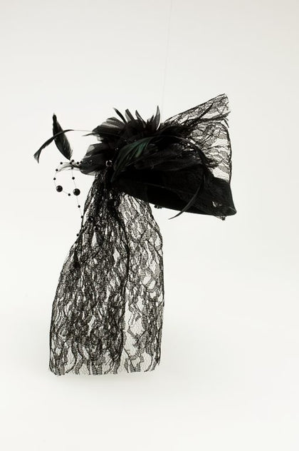 Fascinator Black