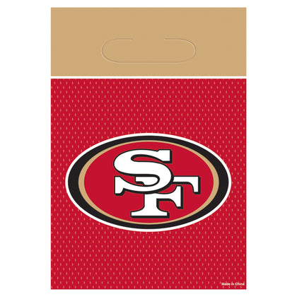 San Francisco 49ers Loot Bags 8ct