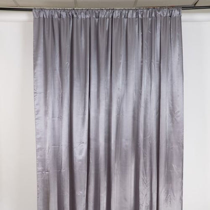 Satin Backdrop Curtain 10ftx10ft