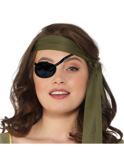 Satin Eye Patch Costume Accessory