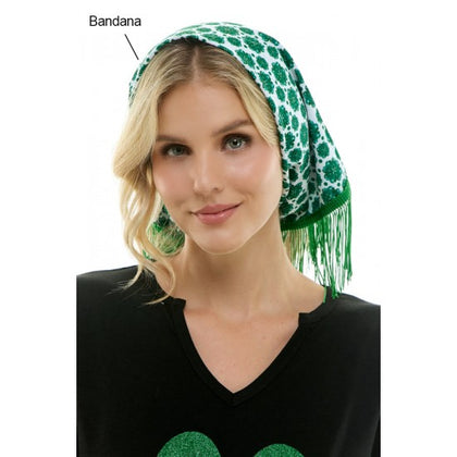 Shamrock Tassel Bandana