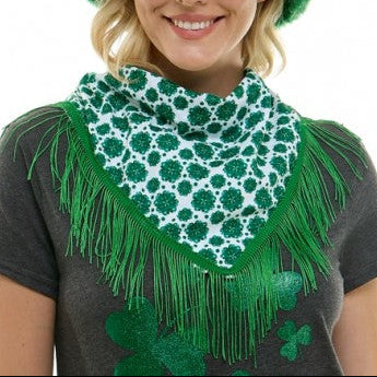 Shamrock Tassel Bandana