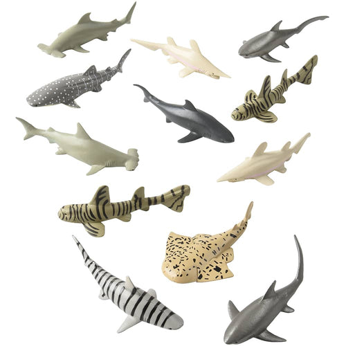 Shark Toy Animals 12 Pcs.