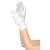 Short White Gloves