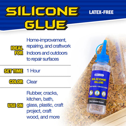 Silicone Glue 3.38 FL OZ (100 mL)